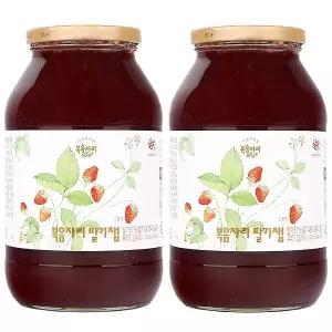 복음자리 딸기잼 1.3kg x 2개
