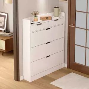 좁은공간 신발장 원룸 초슬림 신발 수납장 현관장