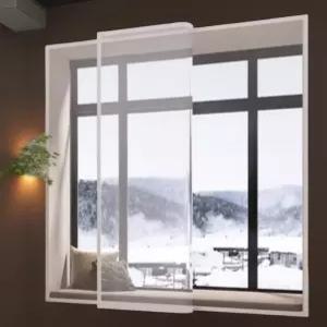 북극 방풍비닐 창문 단열 외풍차단 바람막이 방풍막 180cm x 180cm