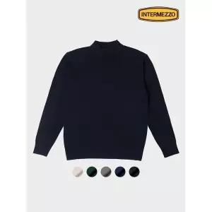 [하프클럽/인터메조]데일리 하프넥 니트 5종택1 IMFFMKN156