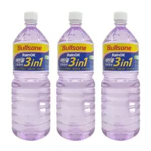 BULLSONE 불스원 3IN1 에탄올워셔액 1.8L X 3개