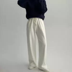 [에이와비] [140.150ver] #AWABMADE:_폭닥골덴밍크와이드롱팬츠 -키작녀/기장선택/2color