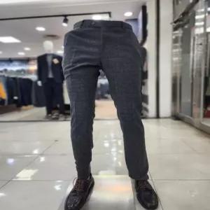 [컴스페이스]컴스페이스 세이브존06 FW 그레이 체크 슬림핏 슬랙스 MRFBC18B (44012029)