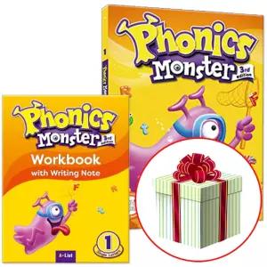 파닉스 몬스터 3/E 1단계 SB+WB