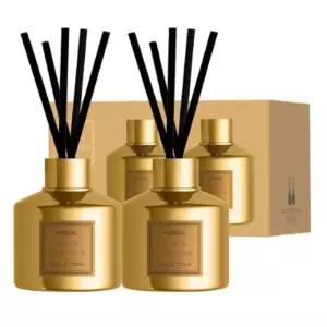 쿤달 시그니처 향기 프리미엄 에디션 옐로우 골드 방향제 200ml 2p_자스민우디