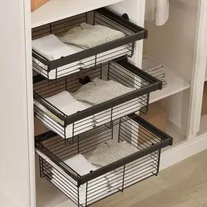 장롱 레일 바구니 장농레일바구니 옷장 수납 서랍식