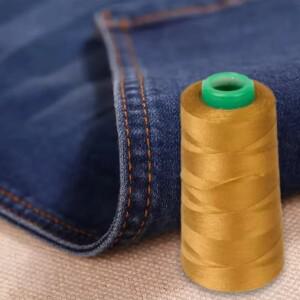 1300 야드 강력한 폴리에스터 실 20S/2 가구용 캔버스 태피스트리 바지 신발 가죽공예 액세서리