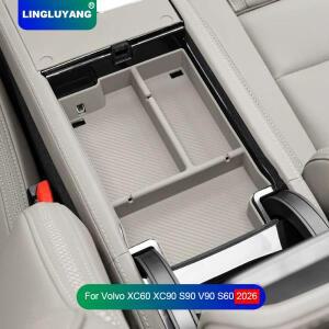 신제품 2026 볼보 xc90 xc60 s90 v90 s60 v60 팔걸이 박스 수납함 자동차 액세서리