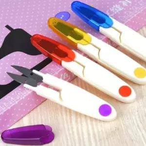 쪽가위 고급 작은 미니 가위 블루 (WFJPV9U)