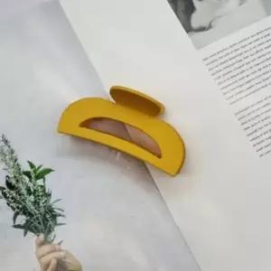 대형 머리핀 올림머리 뒷머리 반묶음 집게핀 옐로우 (WFJPV9C)