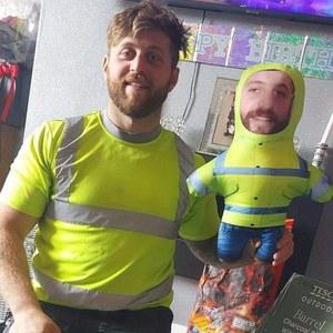 맞춤형 3D 프린팅 얼굴 베개, 독특한 만화 캐릭터 플러시 인형 참신한 부드럽고 휴머노이드 쿠션 미니 유머러스한 귀여운