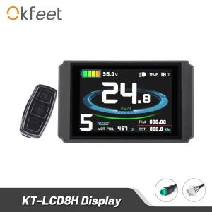 Okfeet KT LCD8H eBike 디스플레이 전기 자전거 KT-LCD