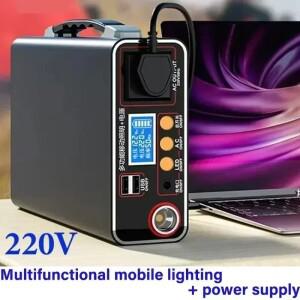 300W 220V 휴대용 파워 스테이션 333Wh 90000mAh 뱅크 태양광 발전기 LiFePO4 배터리 야외 캠핑 백업 전원