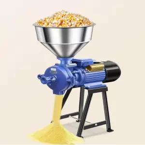 대형 곡물분쇄기 콩 마늘 가루 제분기 2600W 전동 업소용 옥수수