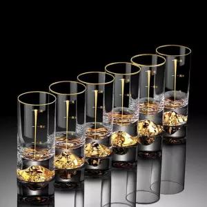 크리스탈 술잔 특이한소주잔 쥬얼리 고급 금술잔