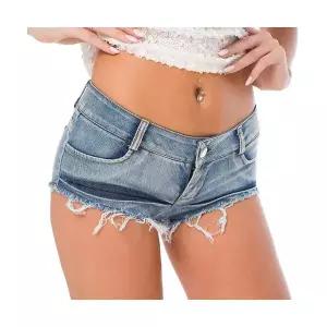 어밴저스 여자 키작녀 청반바지 섹시 로우 데님 청바지 반바지 핫팬츠 꾹4