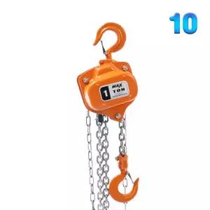 쌍용리프트 MAX 체인블럭 CB 10 도르래 윈치 10톤