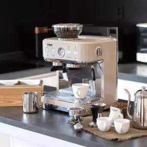 모즈스웨덴 가정용 커피머신 DMC-1300 에스프레소 그라인더 일체형