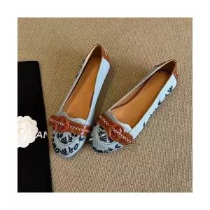 여성 신발 힐펌프스 스트랩힐 슈즈 양가죽 라운드 펌프스 통굽 단화 배색 메리제인 MF5