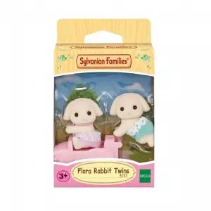 실바니안패밀리 학습교재 수업교구 유치원 초등생 어린이 선물 꽃보다 아름다운 플로라 토끼 남매