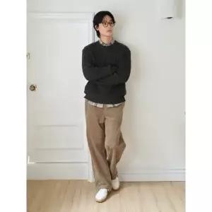 [롯데백화점]폴햄 남성 코듀로이 와이드 팬츠 PHF4PP1093