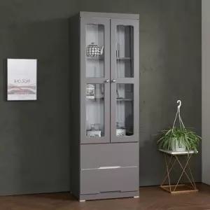 서랍책장 수납책장 틈새책꽂이 진열장 유리장 1800 MR233