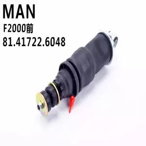 에어서스펜션 쇼바 투피스 세트 81.41722.6051 남자 트럭 에어 스프링 서스펜션 OEM 용 전면 베개 81.41722