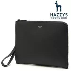 헤지스 핸드백 HJHO0E625BK 블랙 소가죽 화이트로고 심플 클러치백 배송메세지 요청시 쇼핑백 209563449620