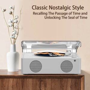 시디플레이어 휴대용 CD 플레이어 무선 블루투스 스피커 음악 플레이어 리모컨 포함