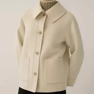 [매장] 리스트 울 와이드 카라 핸드메이드 자켓 TWHJKP82060