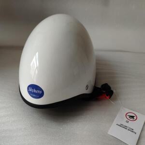 EN966 표준 패러글라이딩 헬멧 초경량 하프 페이스 블루 화이트 블랙  540G /-50g