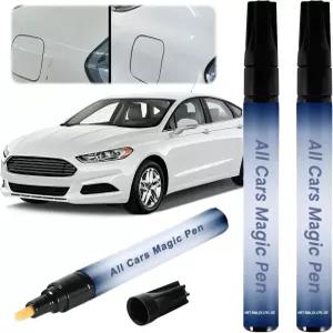매직 카 스크래치 리무버 펜 - 모든 차량을 위한 빠르고 쉬운 페인트 수리 칩 및 즉시 수정 방수 자외선
