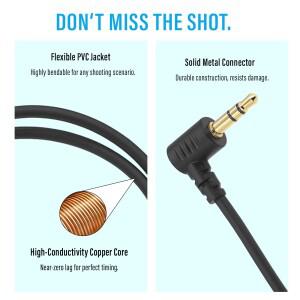 카메라 리모컨 Fujifilm GFX100 II,X-S10.X-S20,X-T200,X-E4,GFX100RF,XT50,X-M5 원격 셔터 릴리즈 케이블