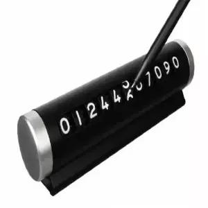 차량용 주차번호판 알림판 간편한 주차번호 표시판 심플한 디자인 주차 표시기