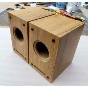 스피커 통 DIY 상자 원목 소형 박스 만들기 컴퓨터 사각