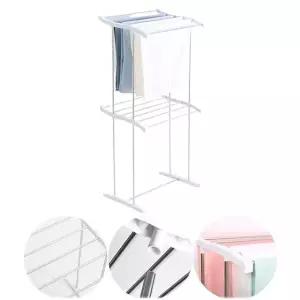 2단 실내 건조대 빨래건조대 빨래걸이 공간활용 베란다빨래건조대