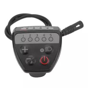 전기 자전거 전동  LED 디스플레이 속도 컨트롤러 스마트 경량 방수 5 핀 패널 24V 36V 48V