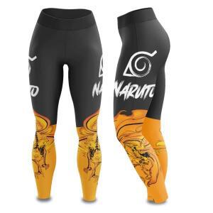 애니메이션 코스프레 나루토 아카츠키 디자인 여성 슬림 레깅스 피트니스 원활한 체육관 스포츠 바지 편안