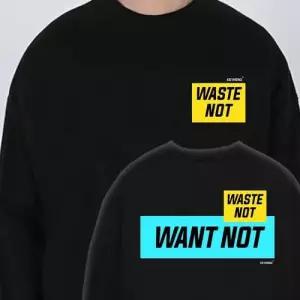 키밍 웨이스트 낫 티셔츠 선비옷 여자 남자 맨투맨 W4CC6BB