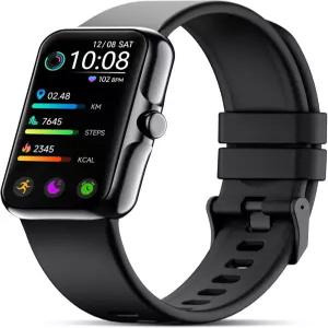 Sunorshop 헬스 트래커 24시간 심박수 혈중 산소 모니터 스마트 워치 IP68 방수 수면 추적기 여성 남성