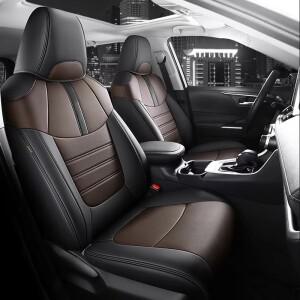 ON-HYBRID 카시트는 전면  후면 풀 세트로 완전히 덮인 2020-2024 TOYOTA Rav4용 특정 맞춤형 키트 커버.