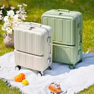 경량캐리어 20인치 여행 캐리어 전면 오픈형 승무원 기내 반입 노트북 가방