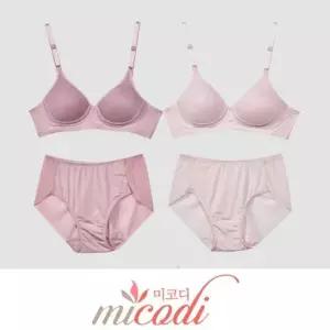 고품질 B컵 여자속옷 미코디 텍스처 속옷세트 풀컵 B (WFK6OVS)