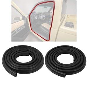 2PCS 도어 씰 웨더스트립 세트 고무 트림 1988-2000 C1500 K1500 K2500 블레이저 교외 타호 유콘 프론트 좌우 호환