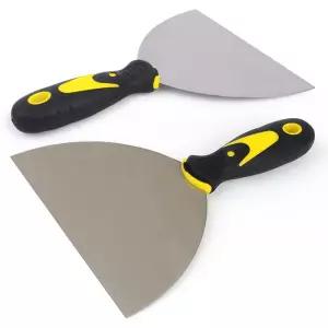 스틸 헤라 15cm 쇠헤라 스크래퍼 껌떼는도구 껌칼 껌긁개 일자헤라 스틸헤라