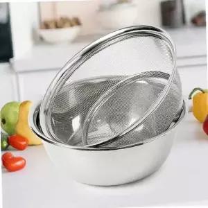 양은 믹싱볼 소쿠리 스텐리스 채반 조리 도구 믹서볼 주방 용기