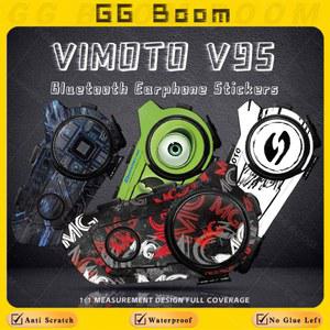 오토바이 헬멧 블루투스 V9X V9S 장식 데칼 버전에 VIMOTO 스티커 방수 대한