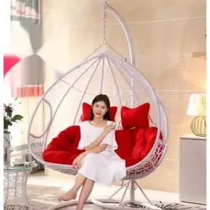 흔들 의자 1인용 안락 스윙체어 바구니 그네 실내 야외 라탄 등나무 발코니 쇼파