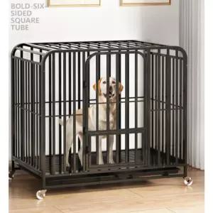 대형견 철망 케이지 격리 울타리 애완견 중형견 야외 블랙 애견철장 동물 휀스 반려 강아지