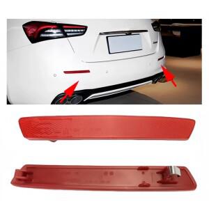 자동차 리어 범퍼 반사판 경고등 스트립 커버 바 마세라티 지브리 2014 675000322